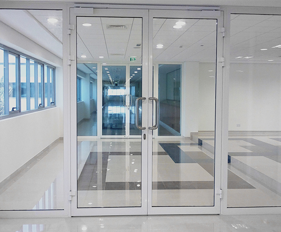 Hollow aluminum partition doors and Windows factory